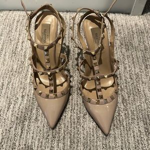 Valentino Rockstud caged pumps, very good condition.